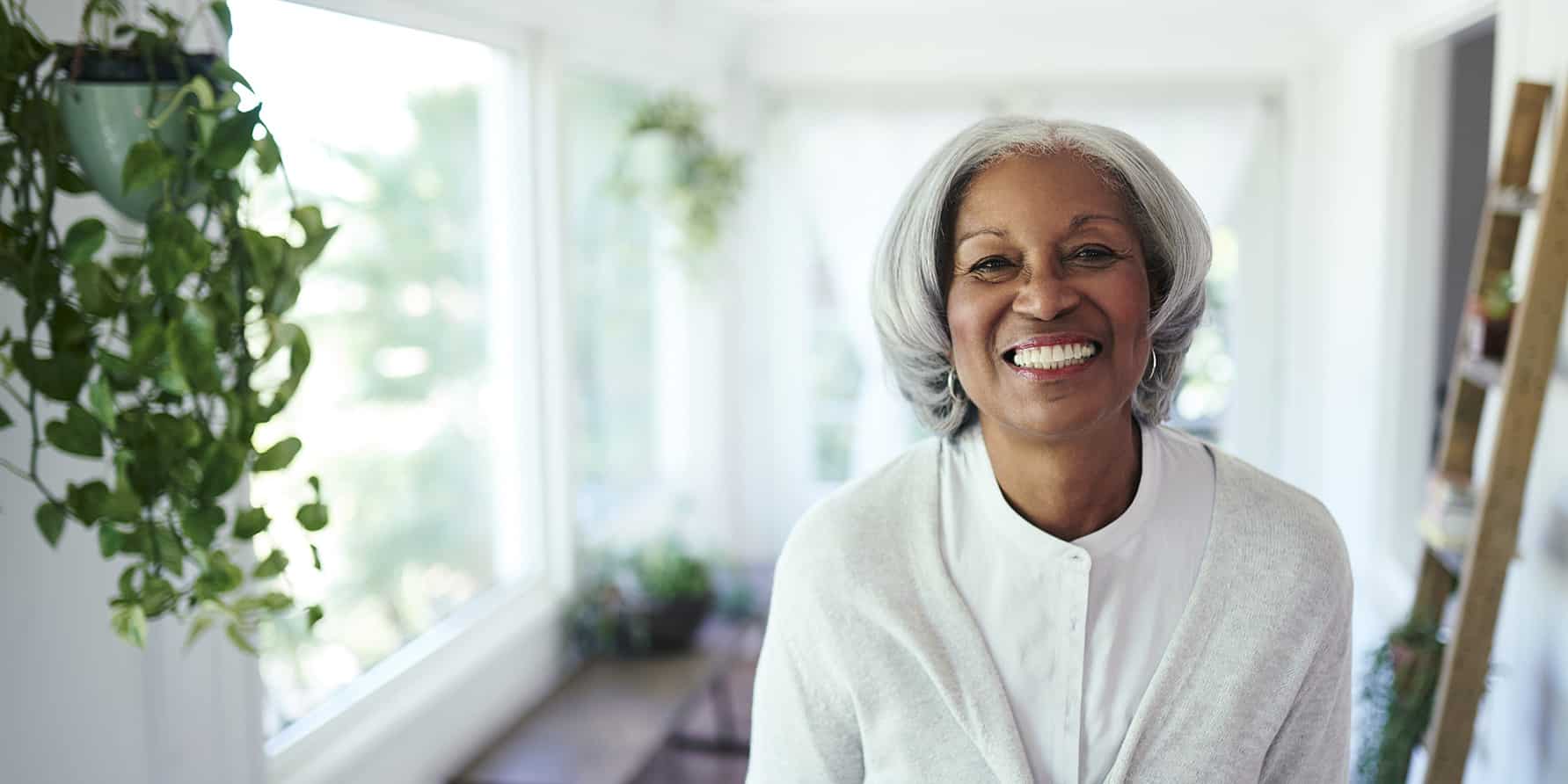 A woman who is learning how life settlements work